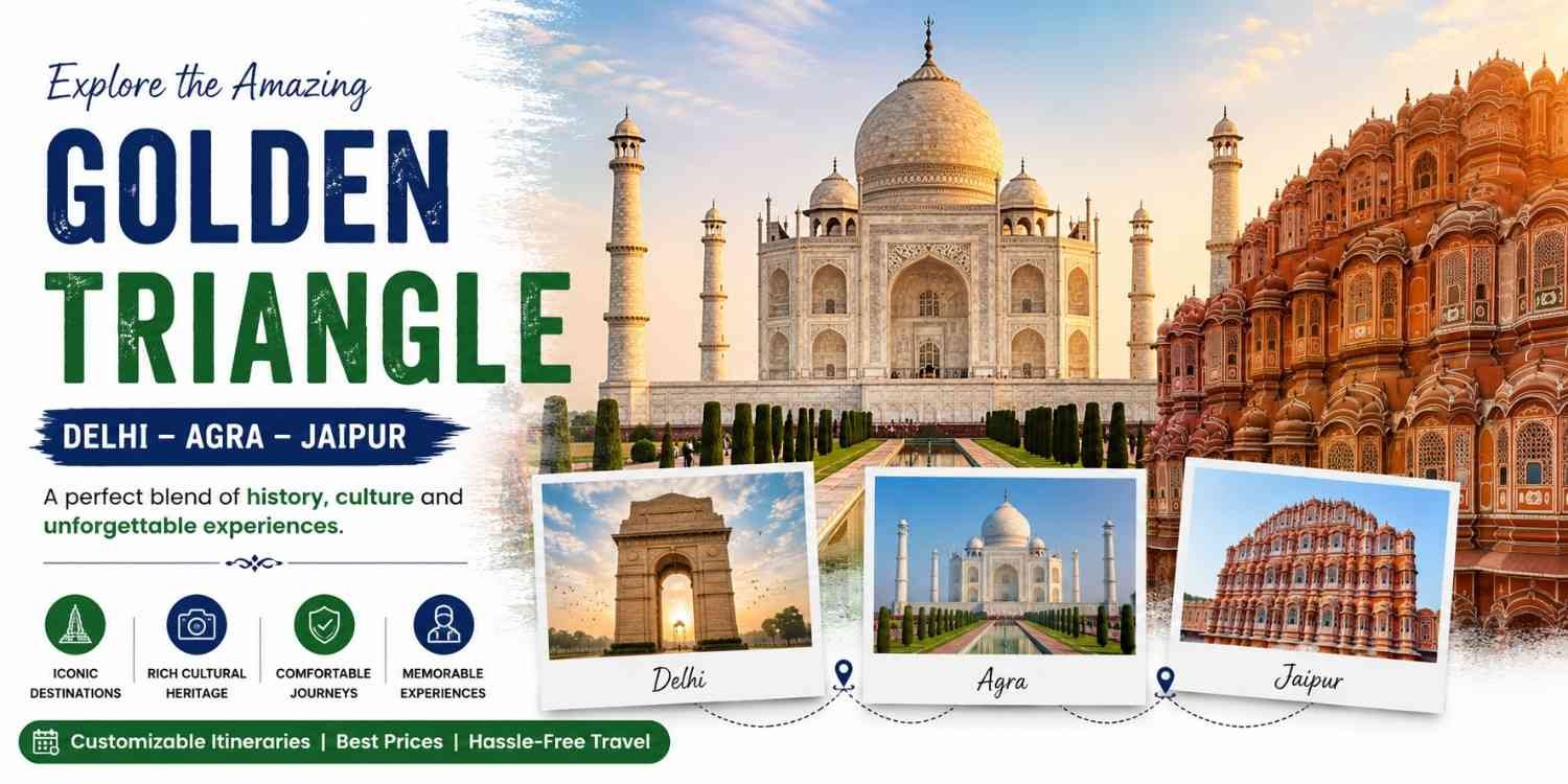 Golden triangle India tour package